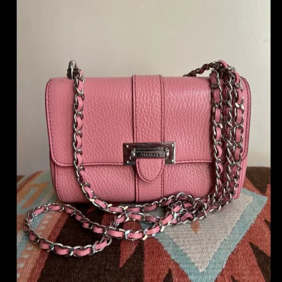 Aspinal of London Lottie Micro Bag Pink $1,000 New - Picture 1 of 16